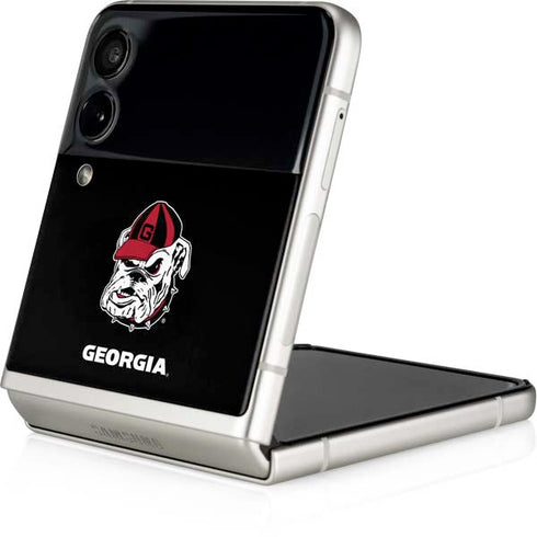 University of Georgia Bulldogs Mascot Galaxy Z Flip4 5G Skin